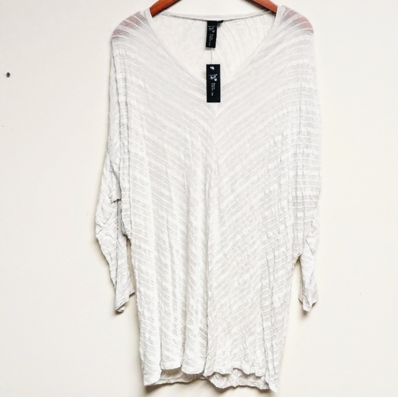 Focus Casual Life Oatmeal Long Knit Tunic Top - Picture 5 of 5